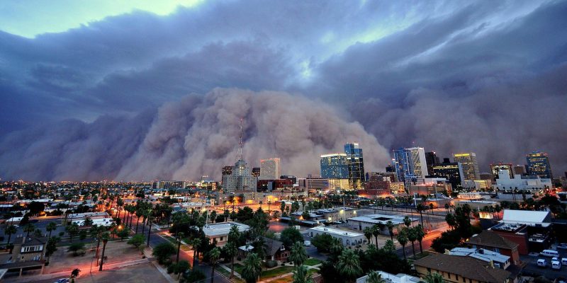 Storm Clouds Gathering (adapted) (Image by Zooey [CC BY-SA 2.0] via flickr)