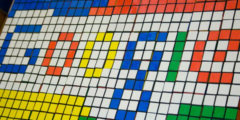 Google in rubic cubes (adapted) (Image by Sam Greenhalgh [CC BY 2.0] via Flickr)